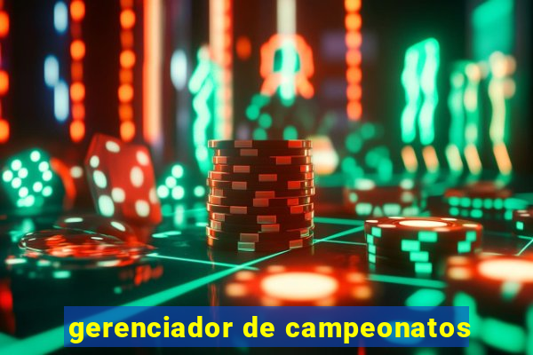 gerenciador de campeonatos